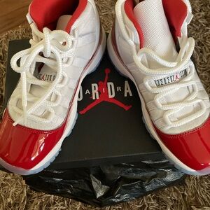 Cherry red Jordan’s